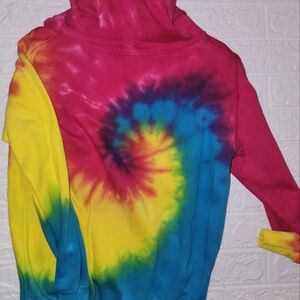 Tie Dye jacket (size 11-12) but it fits adult Xs-S
